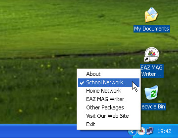 Click to view EAZ School Proxy Switcher 1.2 screenshot